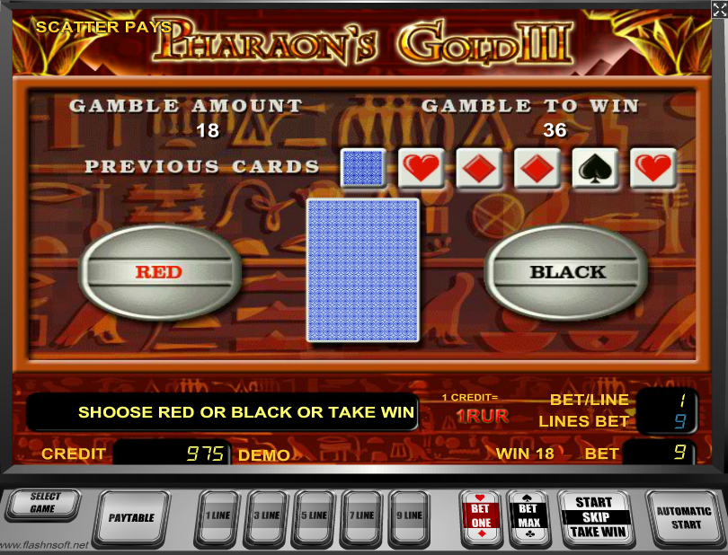 Игровой Автомат Pharaohs Gold Lll