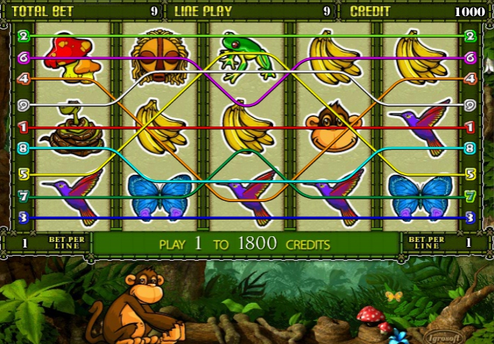 Игровые автоматы онлайн обезьяны
