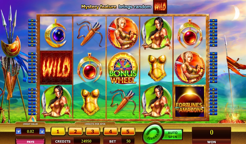 Игровой автомат Fortunes of the Amazons