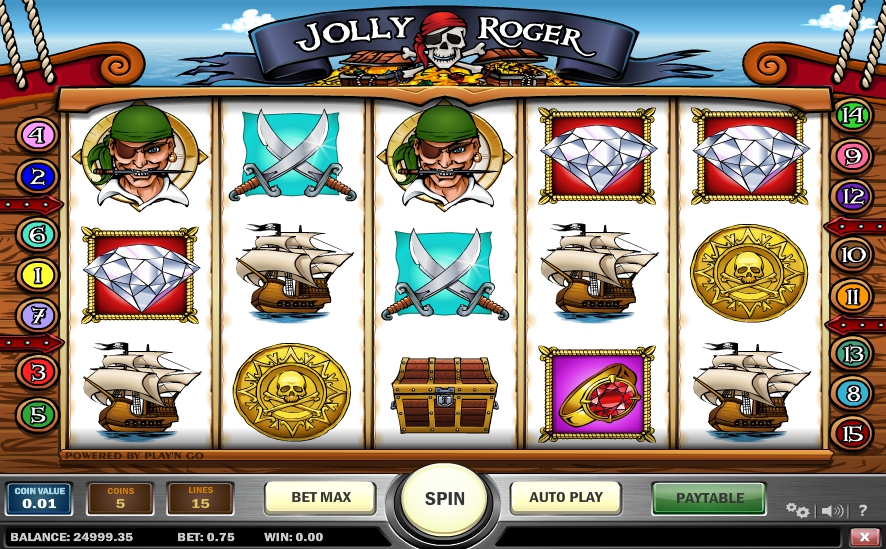 Игровой автомат Jolly Roger